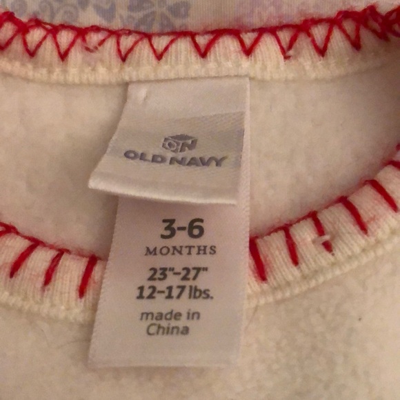 4/$25 Old Navy “Peace” onesie - Picture 2 of 3
